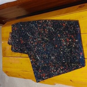 Gloria Vanderbilt Women's Straight Leg Jeans - Floral Multicolor